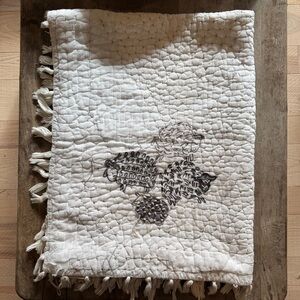 POTTERY BARN KIDS EMBROIDERED SHEEP QUILT